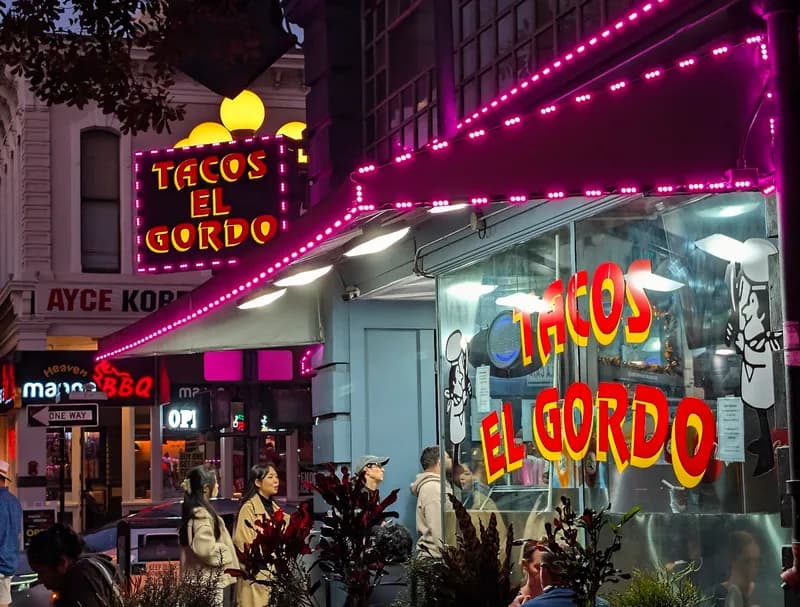 Tacos El Gordo, Restaurants in Gaslamp Quarter