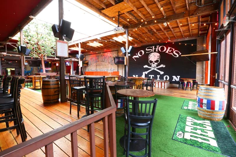 The Deck at Moonshine Flats, American in East Village
