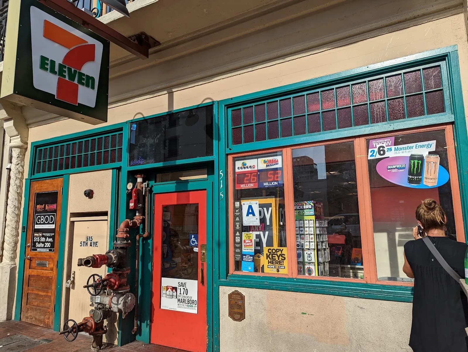 7-Eleven, Pizza in Gaslamp Quarter