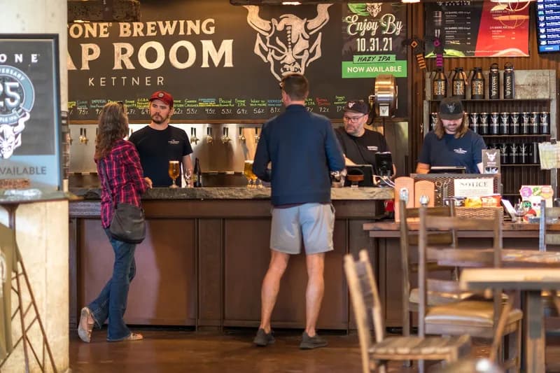 Stone Brewing Tap Room - Kettner, Restaurants in Little Italy