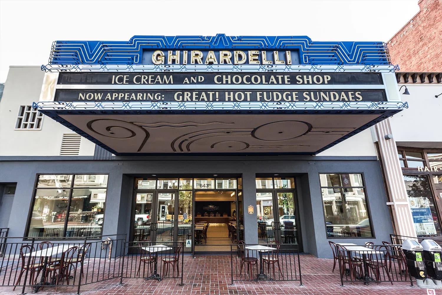 Ghirardelli Ice Cream & Chocolate Shop, Ice Cream & Dessert in Gaslamp Quarter