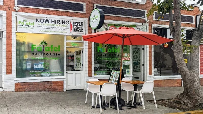 Falafel California, Mediterranean in East Village