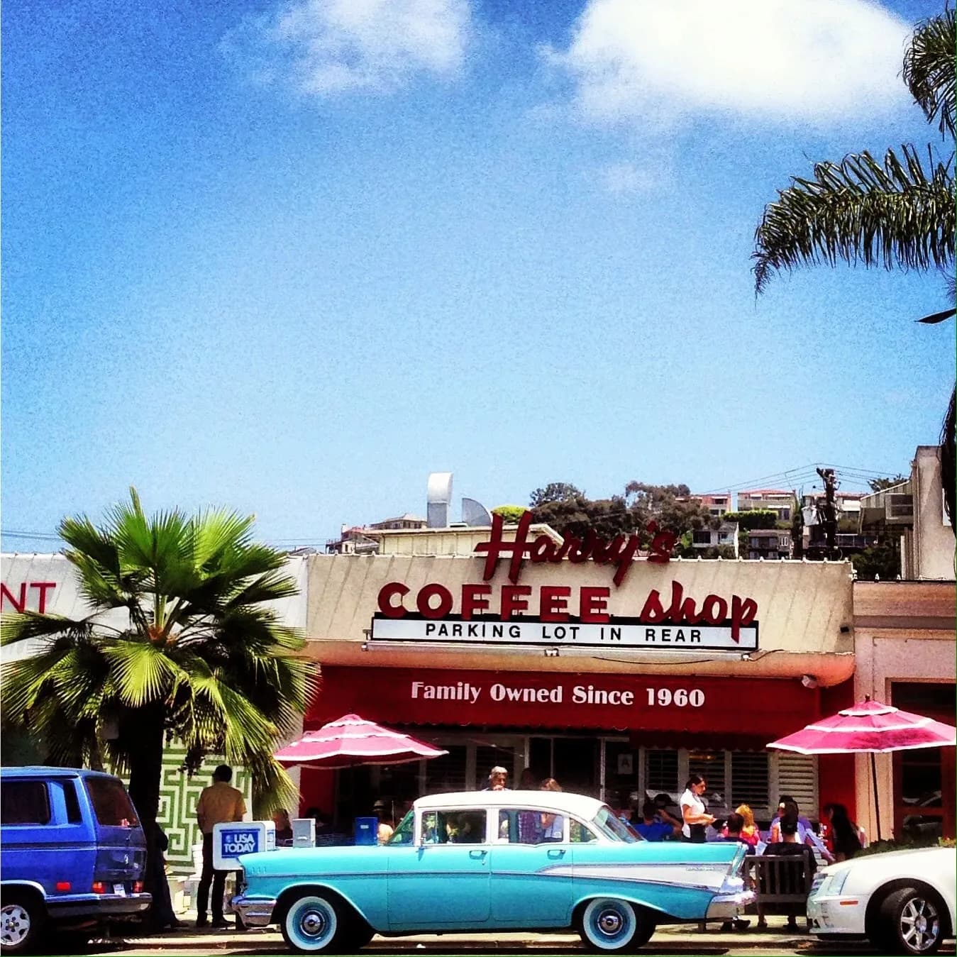 Harry's Coffee Shop, American in La Jolla