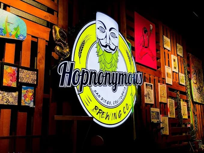 Hopnonymous Brewing Company in Clairemont
