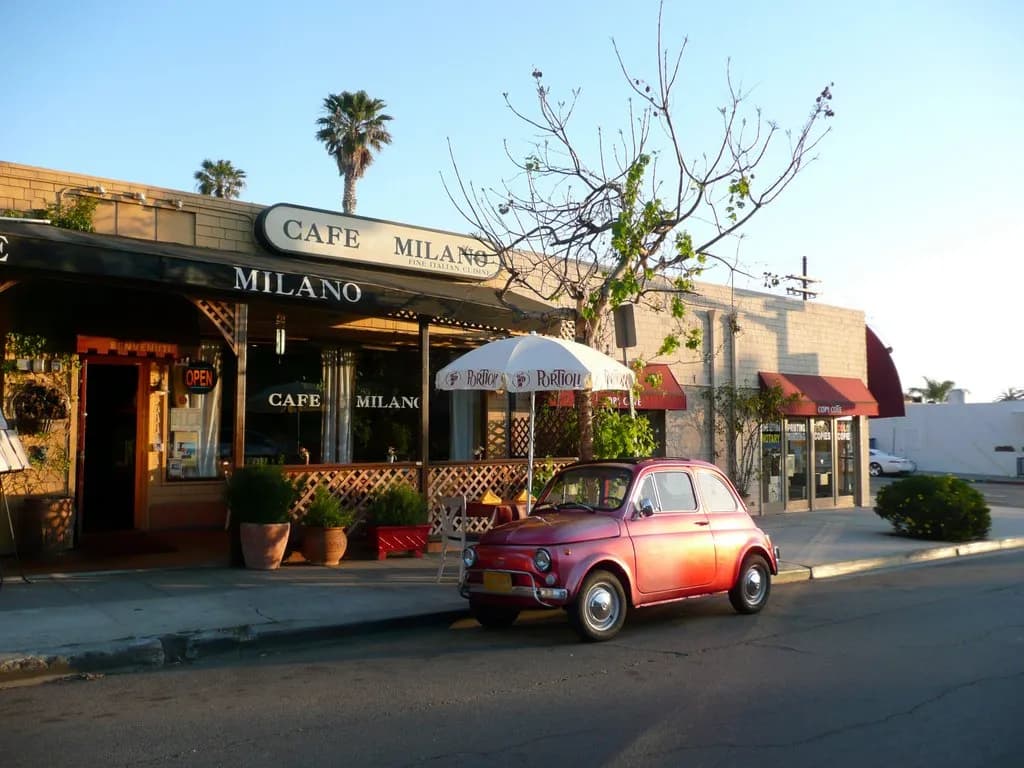 Cafe Milano, Seafood in La Jolla