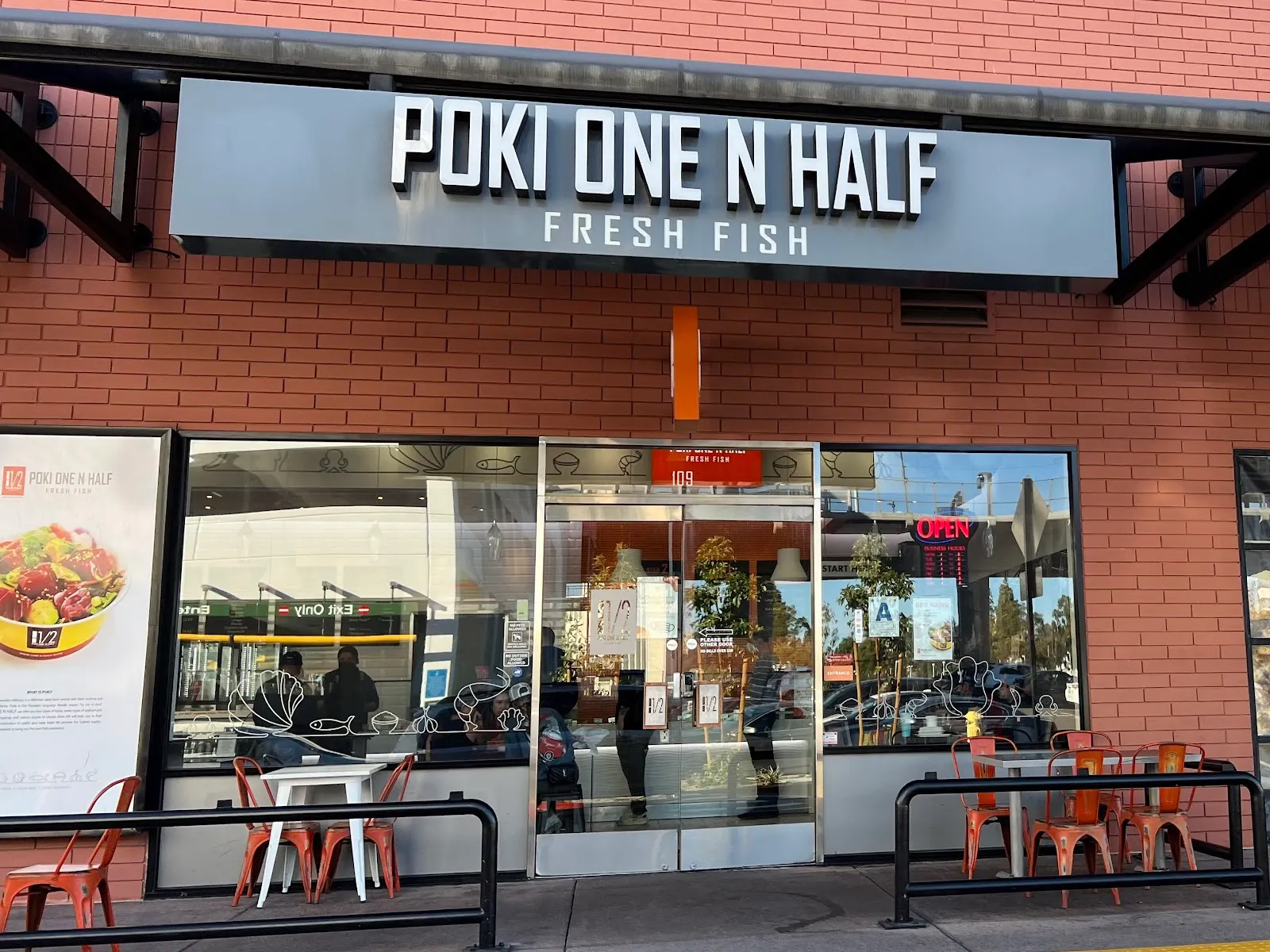 Poki One N Half, Seafood in University City