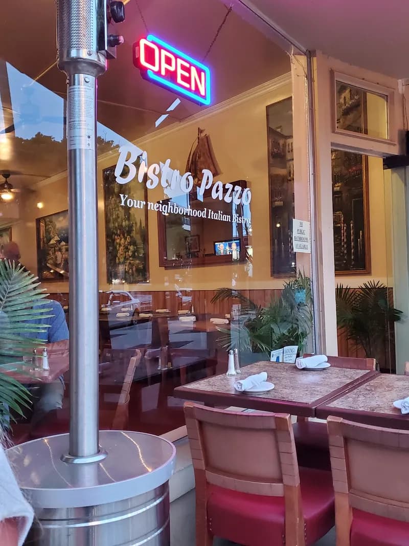 Bistro Pazzo, Italian in La Jolla