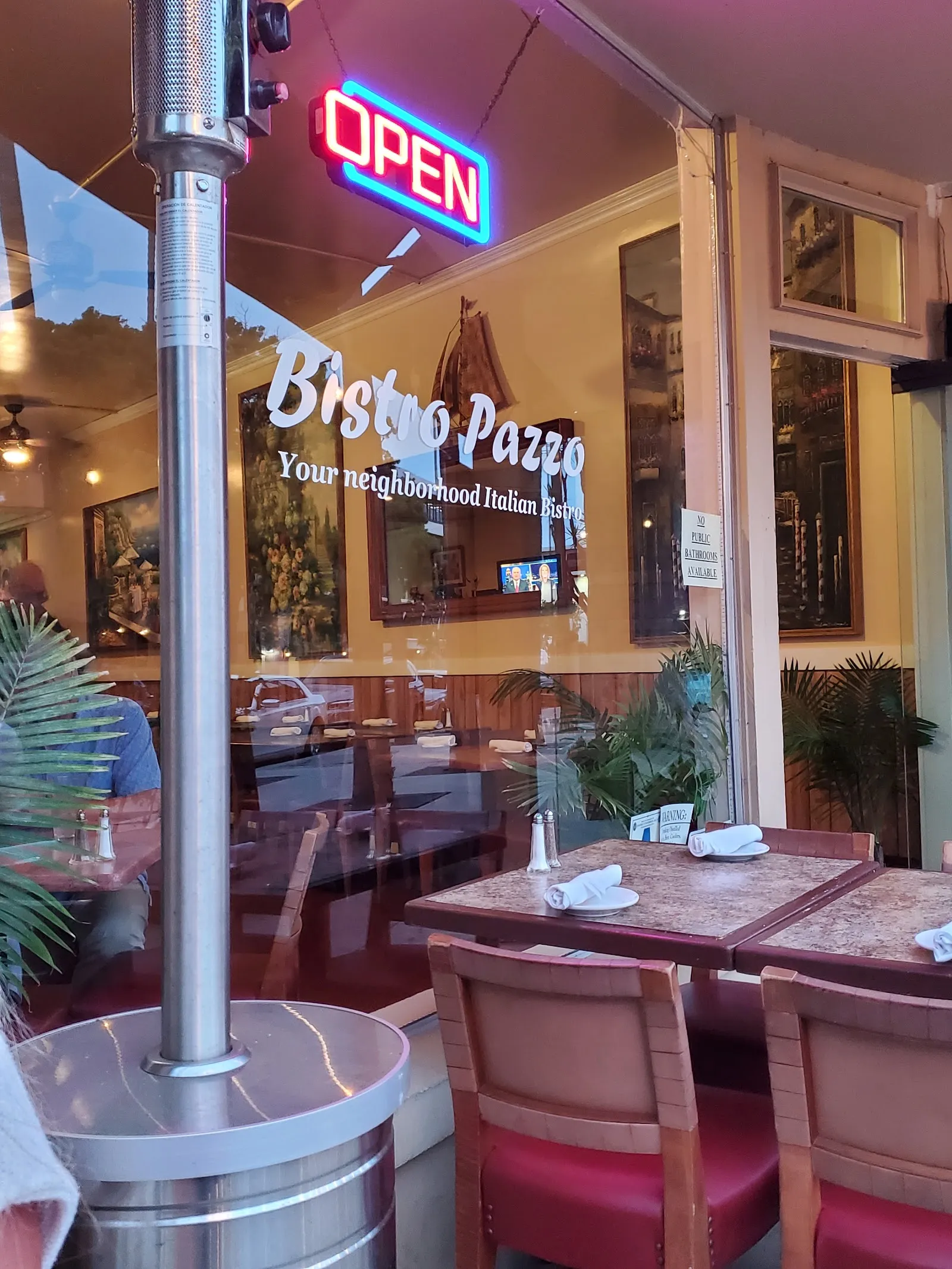 Bistro Pazzo, Italian in La Jolla