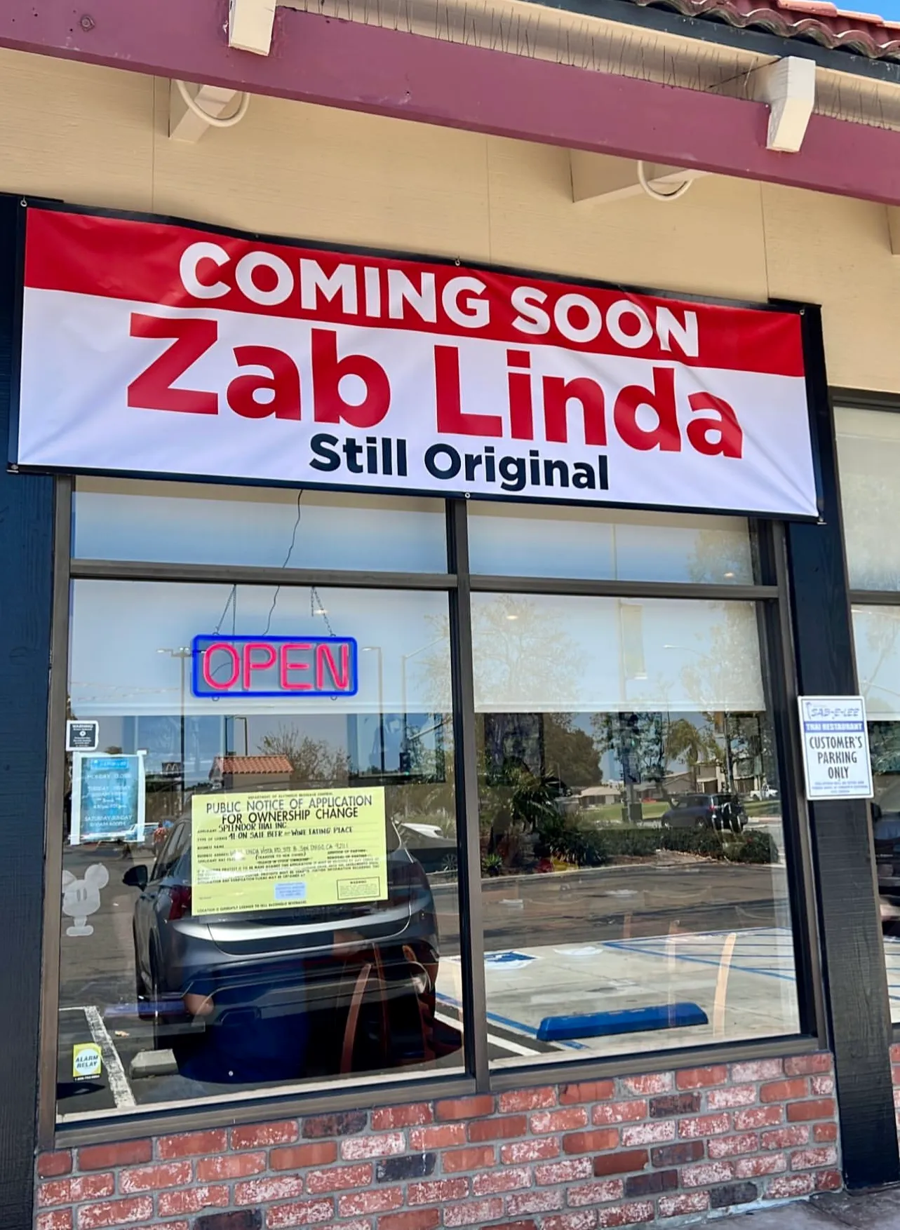 Zab Linda Vista, Thai in Linda Vista
