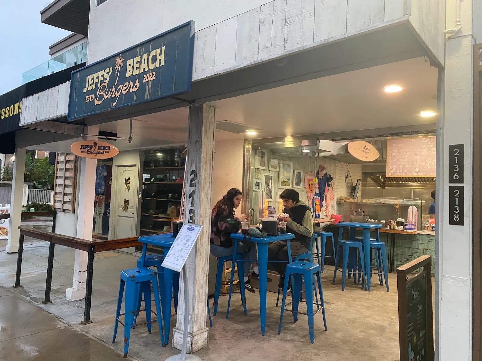 Jeffs’ Beach Burgers, American in La Jolla