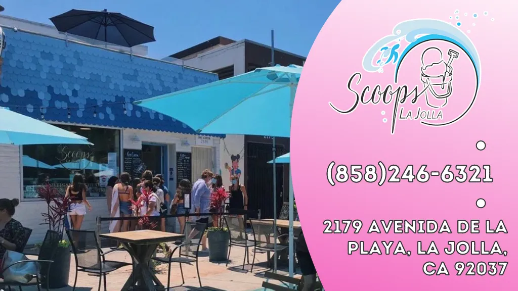 Scoops La Jolla, Ice Cream & Dessert in La Jolla
