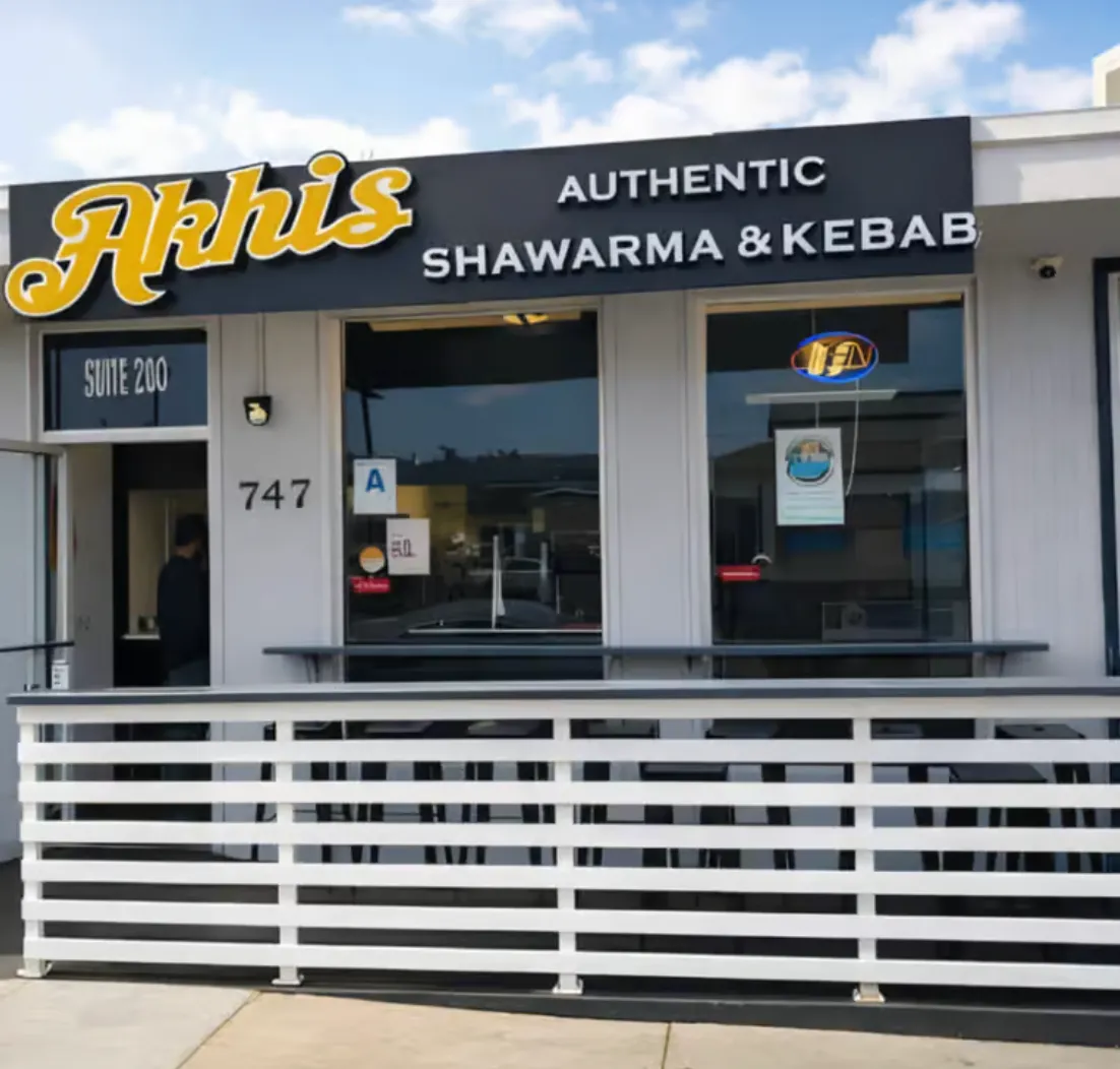 Akhis Authentic Shawarma & Kebab, Mediterranean in Pacific Beach
