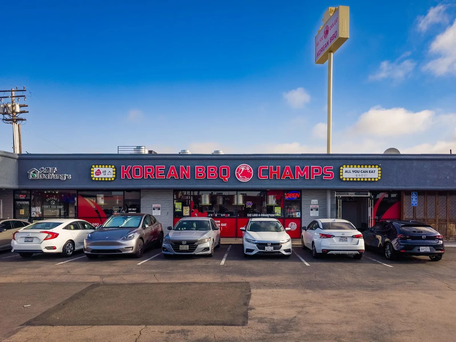 Champs Korean Bbq, Korean in Clairemont