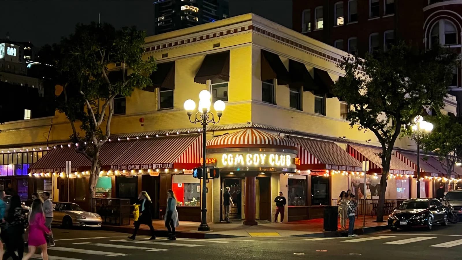 Mad House Comedy Club, Cocktail Bars in Gaslamp Quarter