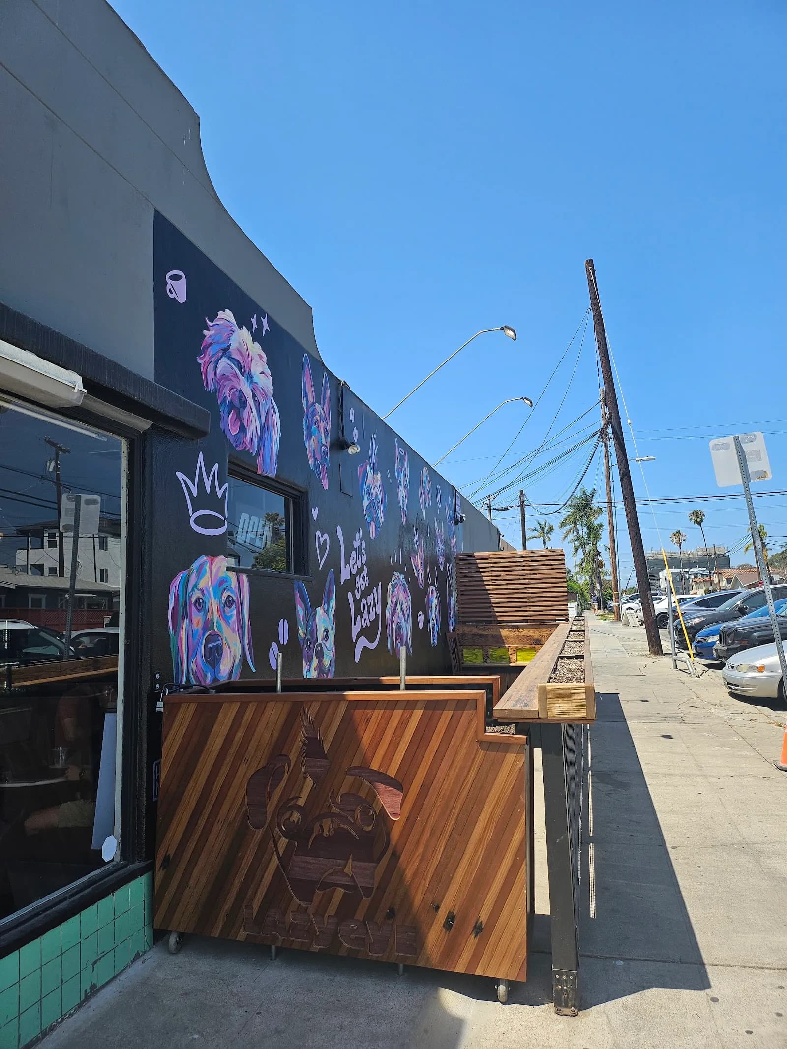 Lazy eye coffee in North Park