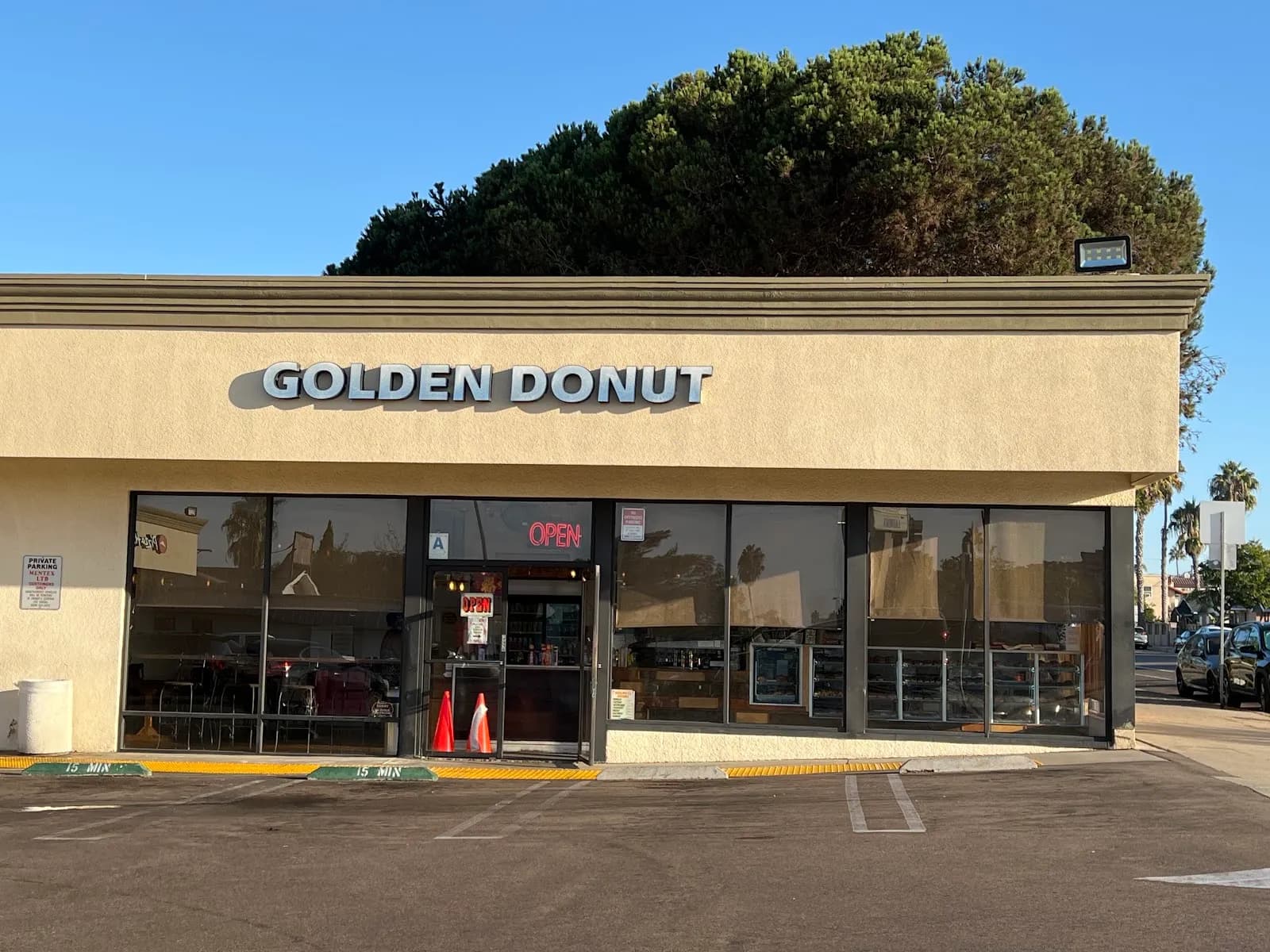 Golden Donut in North Park
