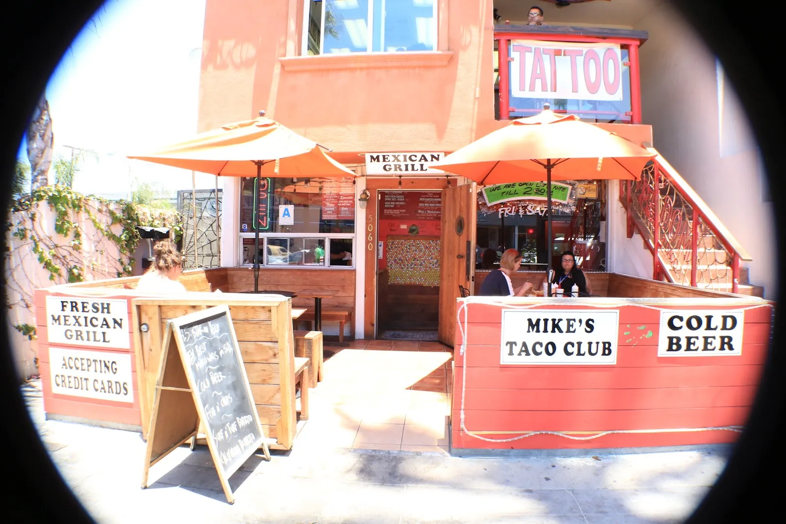 Mike's Taco Club in Ocean Beach