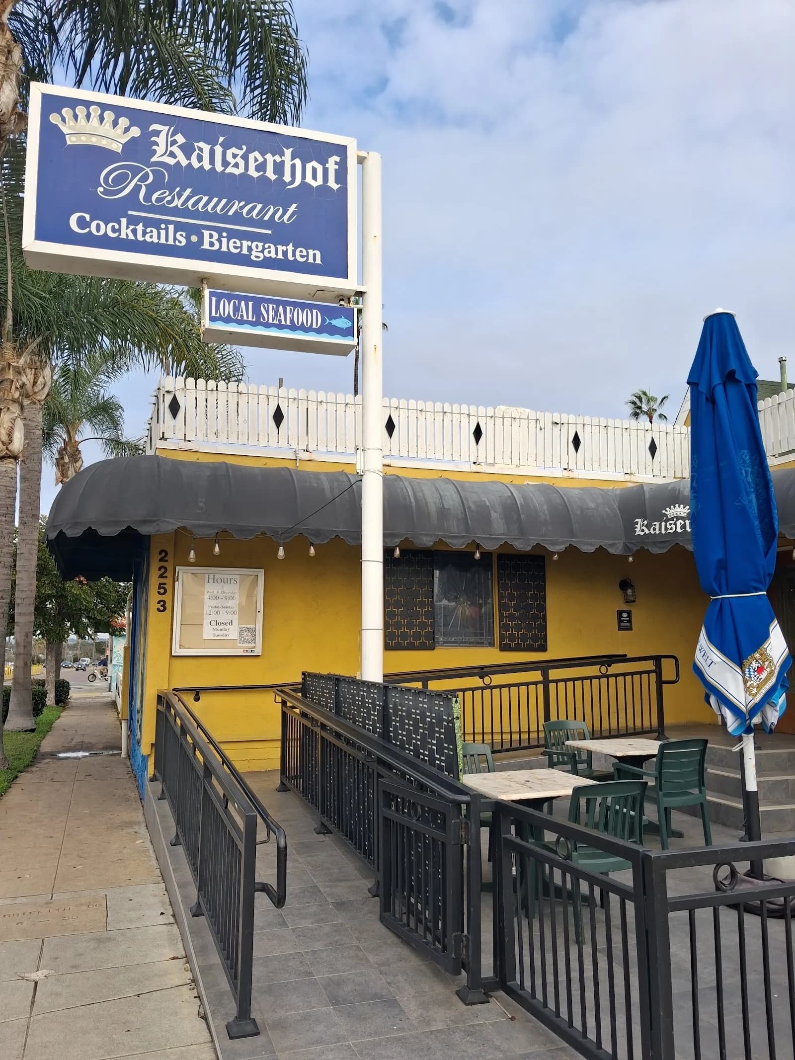 Kaiserhof Restaurant in Point Loma