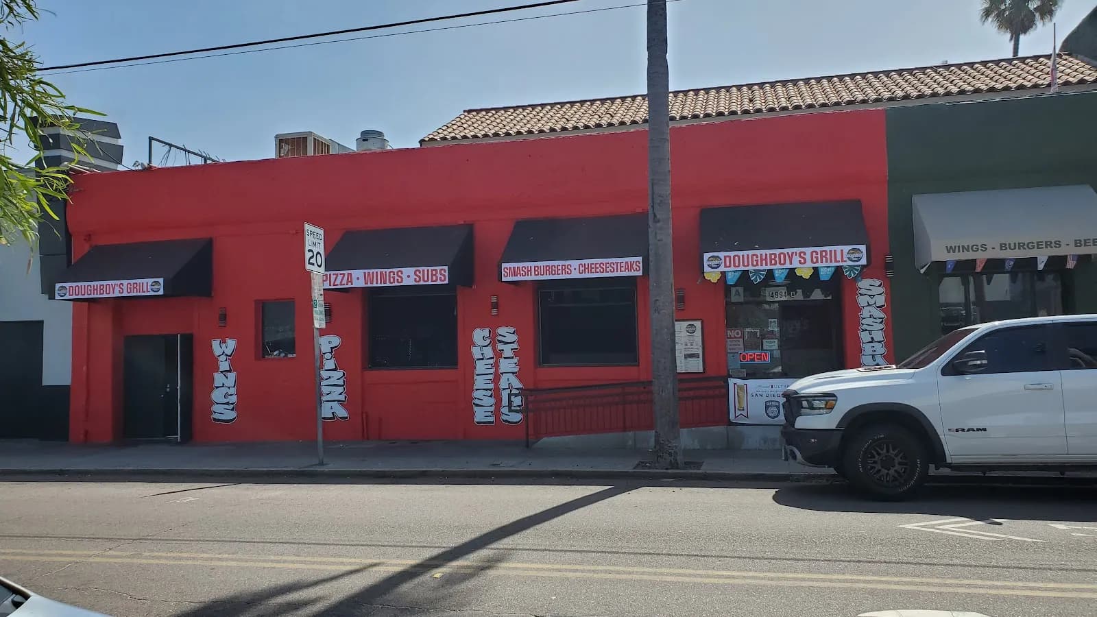 DoughBoy's Grill in Ocean Beach
