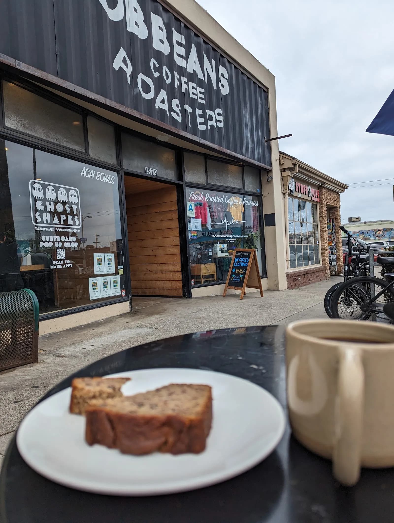 OB Beans Coffee Roasters in Ocean Beach