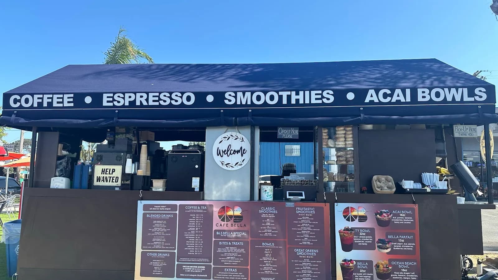 Cafe Bella in Ocean Beach
