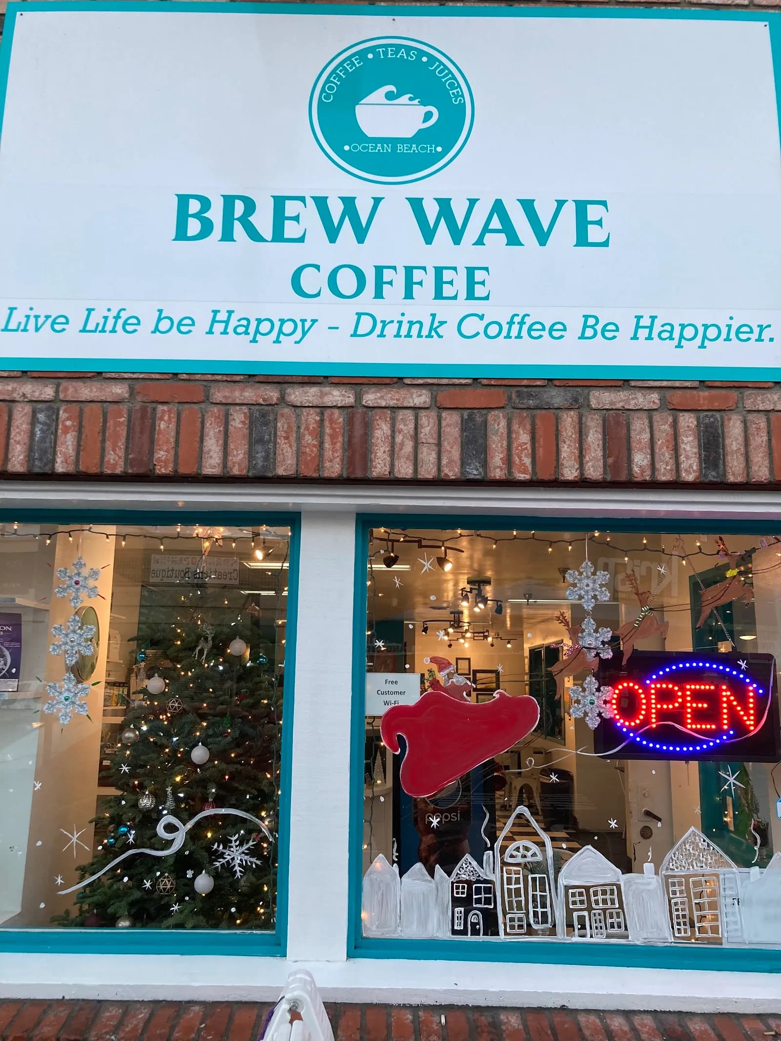 Brew Wave Coffee in Ocean Beach