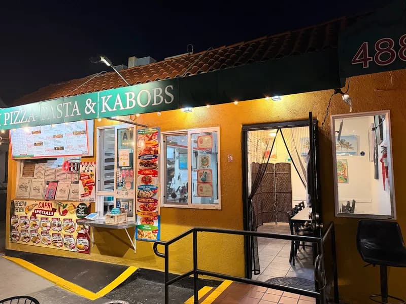 Capri Pizza - Pasta and Kabobs, Restaurants in Mission Beach