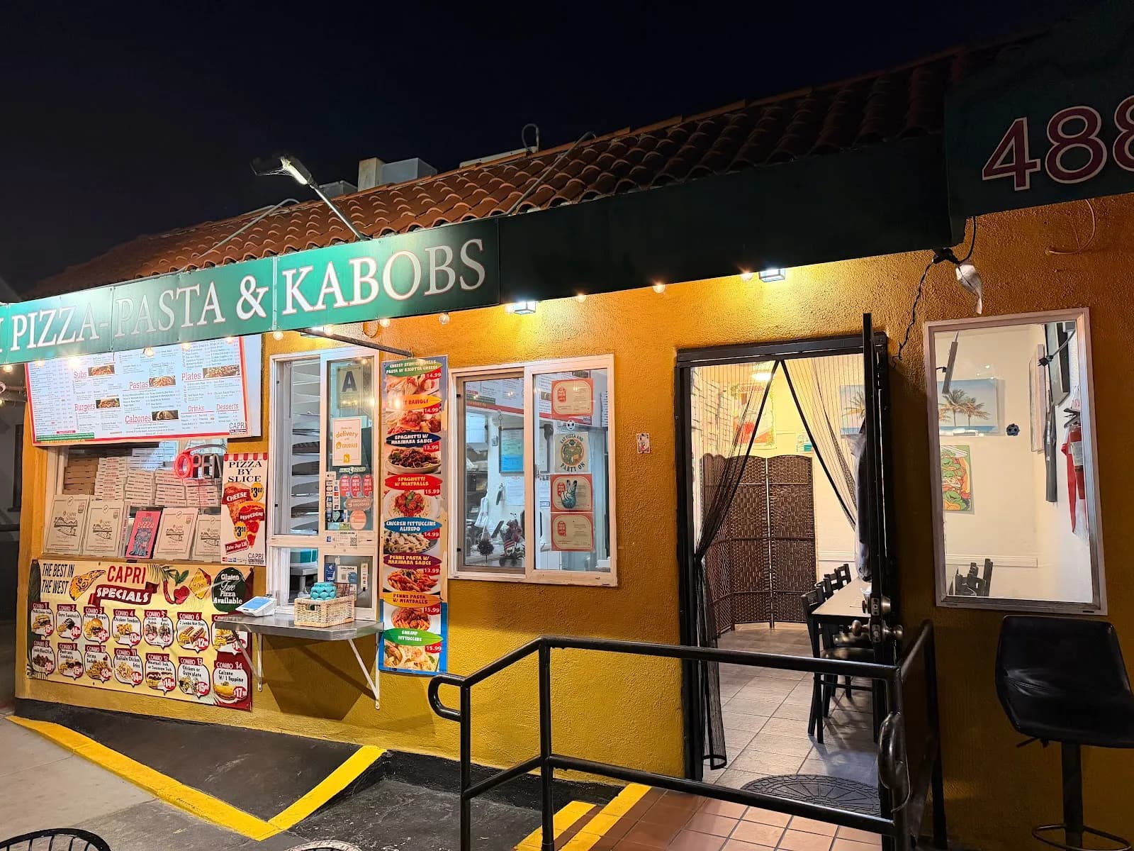 Capri Pizza - Pasta and Kabobs in Mission Beach