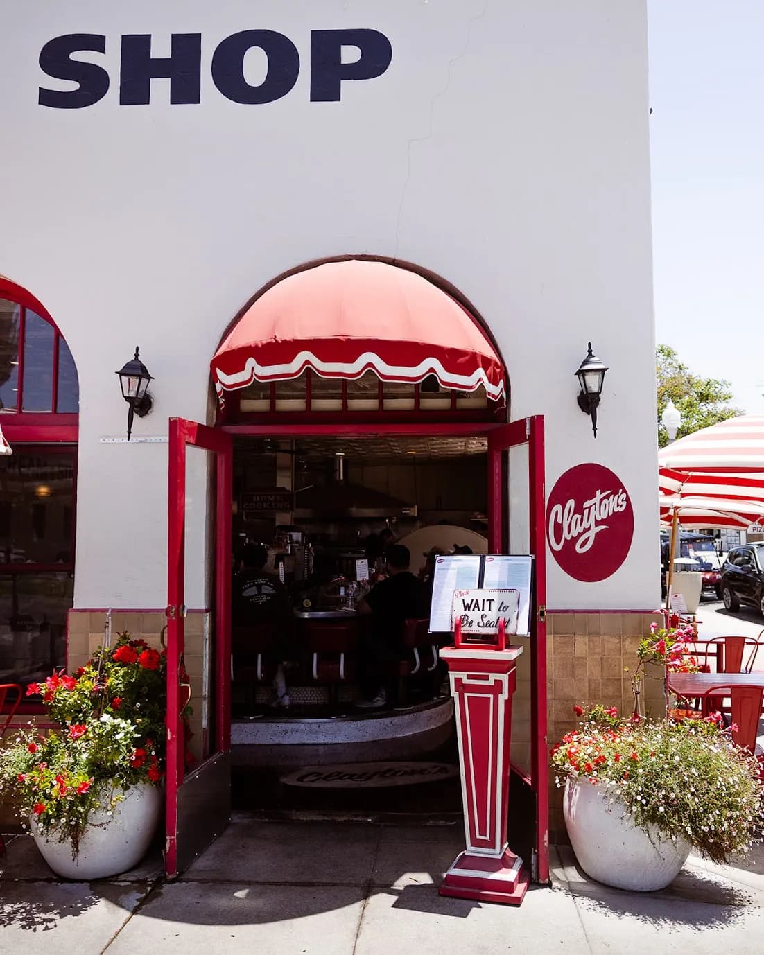 Clayton's Coffee Shop in Coronado