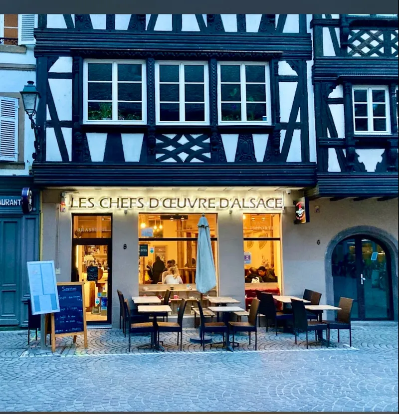 Les Chefs d’Oeuvre d'Alsace, Restaurants in Petite France