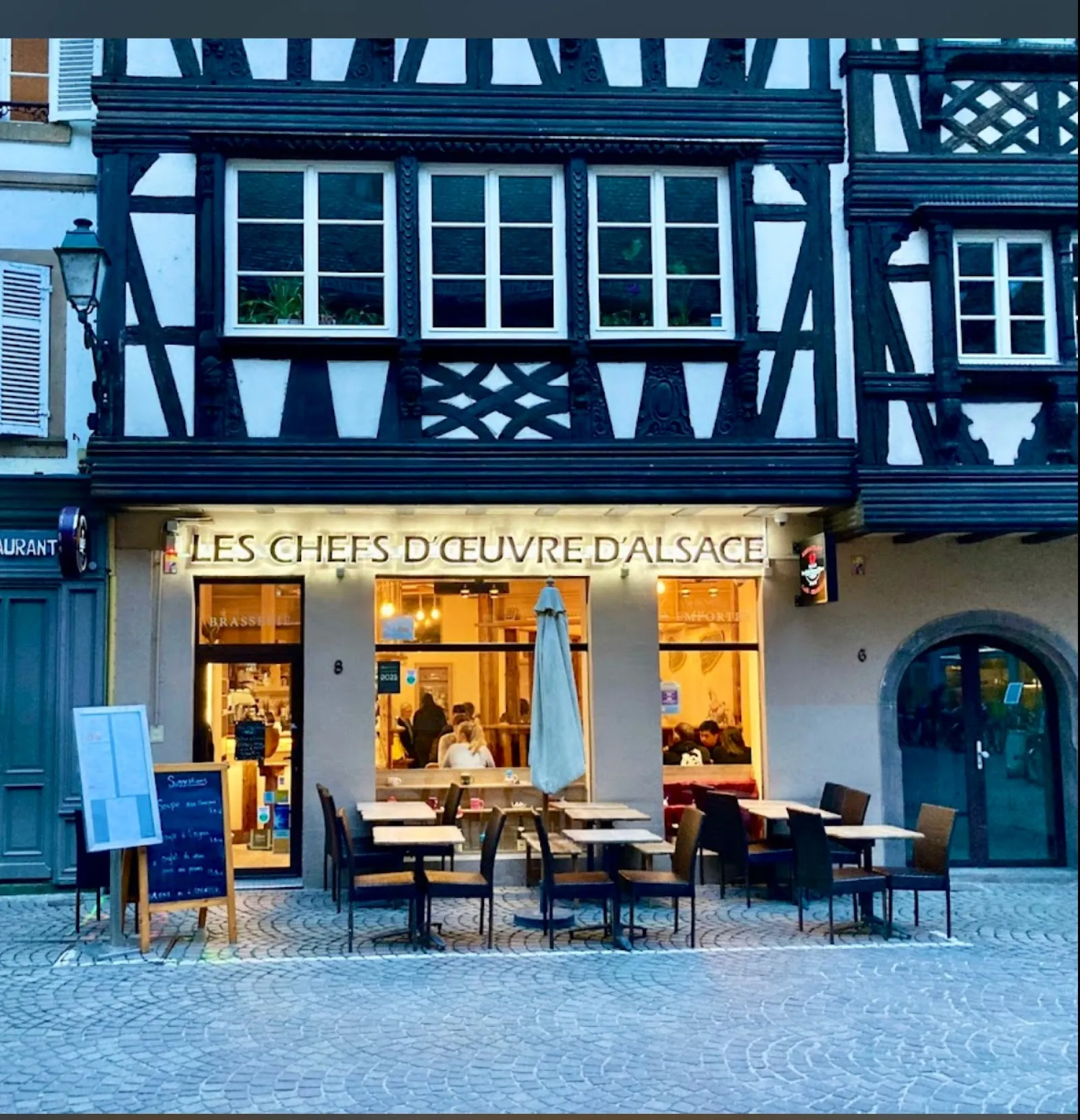 Les Chefs d’Oeuvre d'Alsace, Restaurants à Petite France