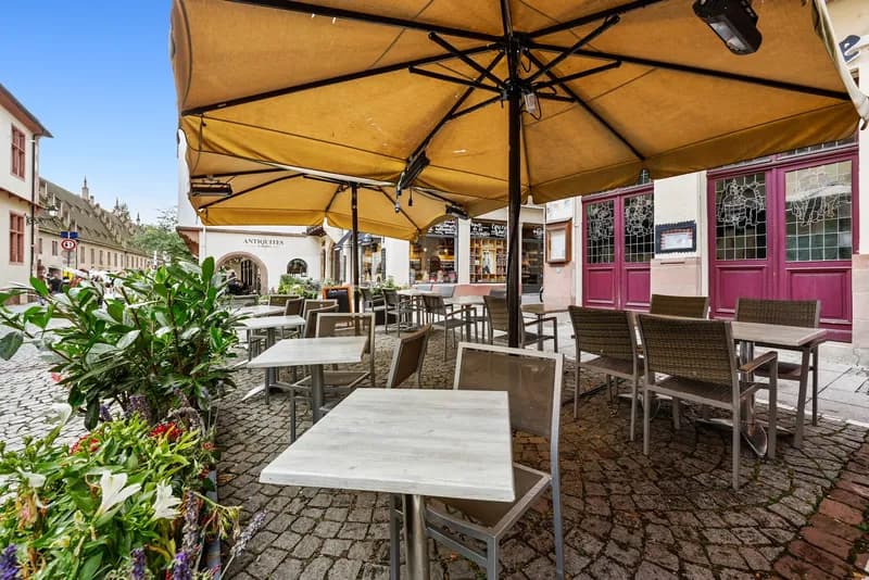 Zuem Strissel, Restaurants in Grande Île