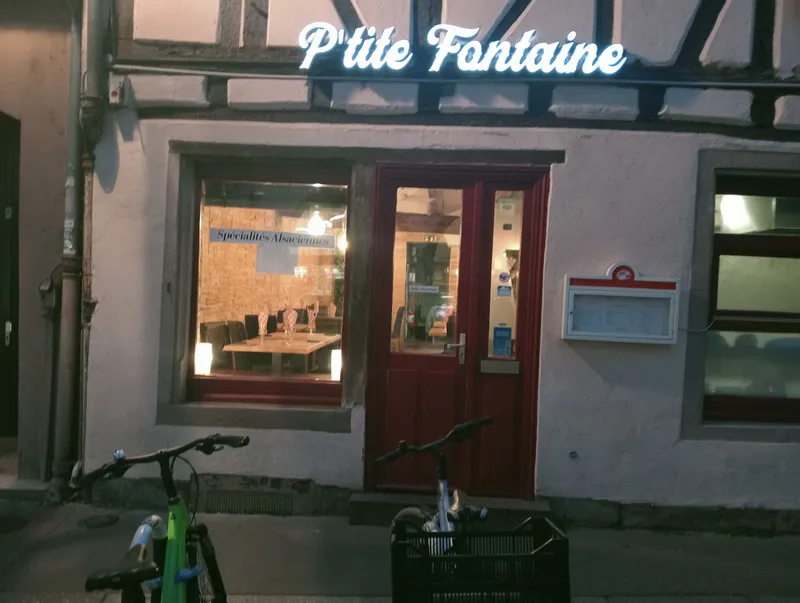 P'tite-Fontaine, Restaurants in Petite France