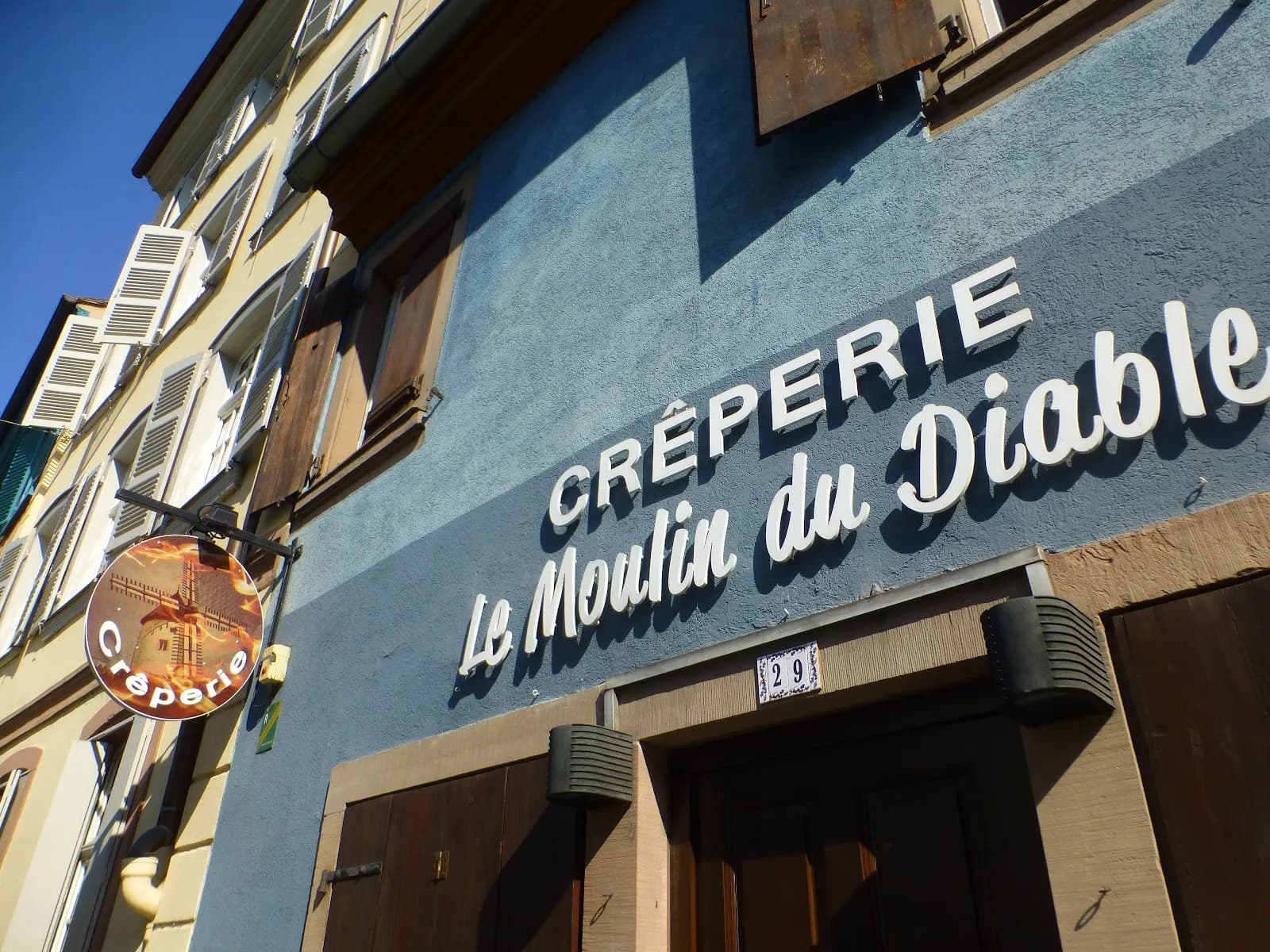 Le Moulin du Diable, Restaurants à Petite France